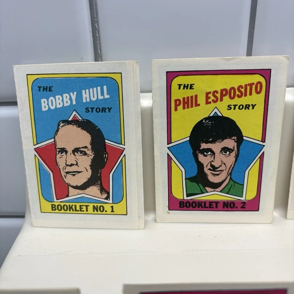 1971‎ Topps Hockey Booklets Complete Set 1-24 VTG Collectible Set